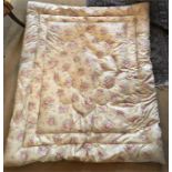 Vintage feather quilt