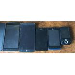 A quantity of mobile phones