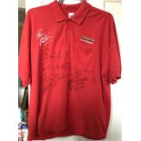 Signed Eric Bristow shirt