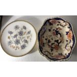 Two decorative plates, Masons and Spode