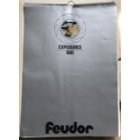 A 1981 Feudor Exposures calendar