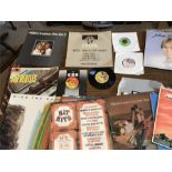 A large collection of records