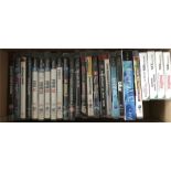 A large collection of Playstation 3 games and Nintendo Ds games