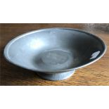 Pewter bowl by Liberty & Co