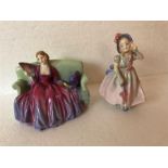 Two Royal Doulton figures