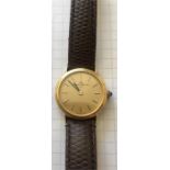 18ct Ladies wristwatch, Baume & Mercier