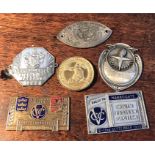 Six Veteran Car Rally medals