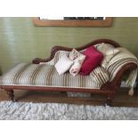 Well upholstered chaise lounge