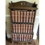 Bookcase with original volumes "Historians History of the World"