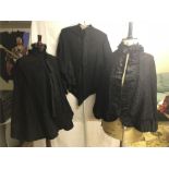 Two late Victorian ladies capes and jacket