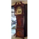 Good quality large 8 day longcase A Y Talbot of Crook 60 cms wide