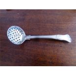 Good quality sifter spoon by James Dicks 1821