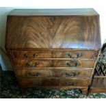 A 19thC mahogany bureau