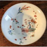 Early Bow porcelain Kakiemon pattern bowl