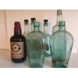 7 various early 20thC bottles