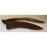 A vintage kukri