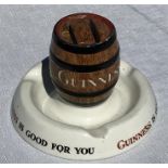 Guinness ashtray and match stand by Mintons