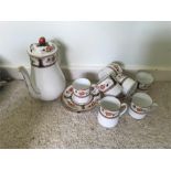 Tuscan china coffee service