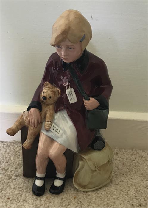 ‘The Girl Evacuee’ Royal Doulton figure