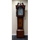 Oak longcase clock by George Parker of Wisbech