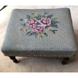 Small Victorian foot stool