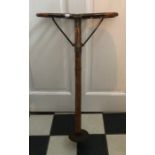 A 19thC French bamboo shooting stick - 80cms h