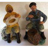 Two Royal Doulton figures.The Lobster Man H.N 2317 and The Boatman H.N 2417