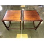 A pair of G-Plan coffee tables - Eric Gomme (early mark)