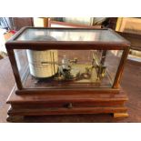 Mahogany cased 19/20thC baragraph