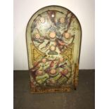 A 1930’s vintage LINDSTROM’S “NESTING BIRDS” GAME, bagatelle,