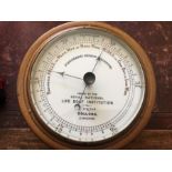 Fisherman aneroid barometer issued by the Royal National Life Boat - Institution no. 2740