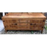 Good vintage Robert "Mouseman" Thompson sideboard