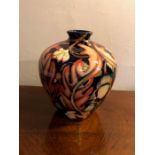 Moorcroft vase by Emma Bossons 2001 88/250 18cms high