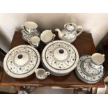 Royal Doulton part tea, coffee and dinner service Cambridge pattern