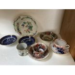 A quantity of good quality 19thC ceramics including Spode.