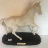 Royal Doulton, Spirit Of The Wind horse figure on plinth