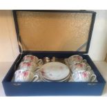 Noritake teaservice and teaspoons in original box