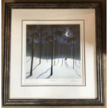 Mackenzie Thorpe, (born 1956) Winter, photo lithograph, 6/550 signed titled and numbered in pencil,