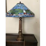 Tiffany style table lamp, approx 60cms h.