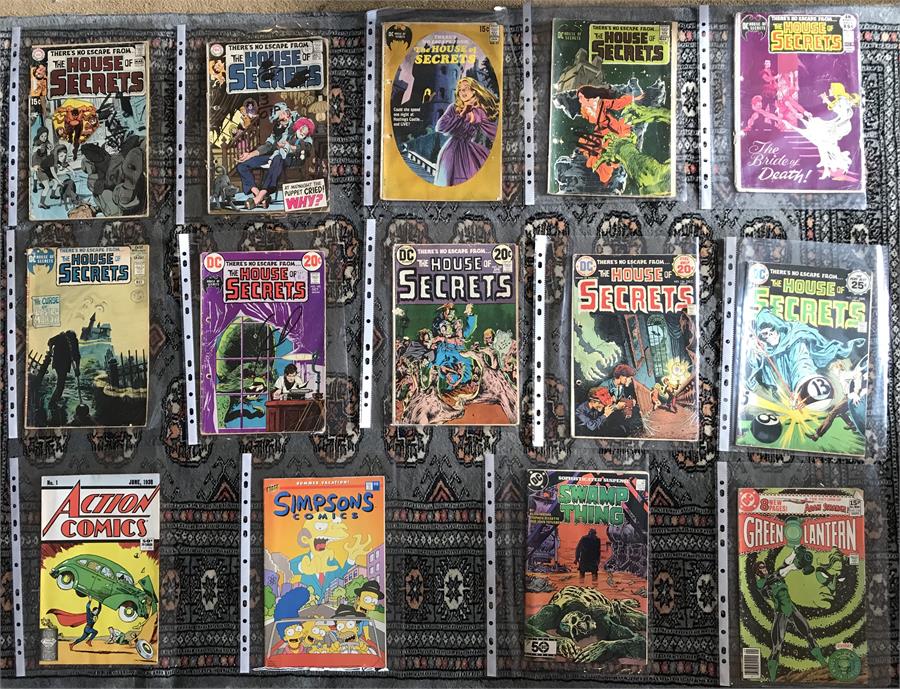 A large collection of DC The House Of Secrets comics no. 84, no.86, no.89, no.90, no.97, no.101,