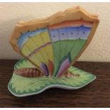 A Herend novelty menu holder as a butterfly In excellent condition