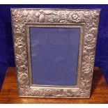 A SILVER PICTURE FRAME, maker's mark NLS for Neil Lasher Silverware Ltd, date letter for 1995