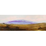 ADAM KOS, "CO. SLIGO LANDSCAPE", oil on board, signed and dated lower left, 10" x 4" approx