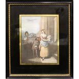 A SET OF FRAMED "CRIES OF LONDON" PRINTS, the original paintings were by Francis Wheatley R.A,