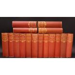 MIXED BOOK LOT, A VERY GOOD SET OF 16 BOUND DICKENS NOVELS, published by Odhams Press Ltd London,