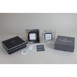 An Elizabeth II silver Concorde commemorative photograph frame by Carrs, Sheffield 2003, boxed,