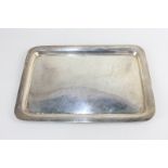 A George V silver rectangular tray, maker Charles Boyton & Son Ltd, London 1919, 12.5oz