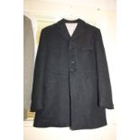 A gentleman's grey wool hunting jacket, by Harry Hall, with check lining, labelled 38/40, unworn