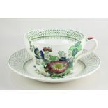 A Mason's Ironstone Paynsley pattern teacup and saucer