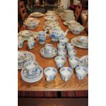 An extensive Mason's Ironstone Regency pattern part dinner and tea service comprising